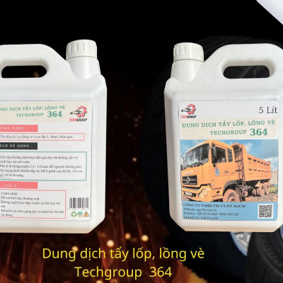 Dung dịch tẩy lốp, lồng vè chuyên dụng Techgroup 364