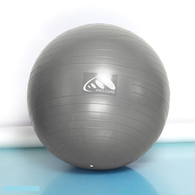 Bóng Tập Fitness, Yoga Chính Hãng PRO-CARE Cao Su Chống Nổ, Đường Kính 65cm Và 75cm - Tặng Ống Bơm