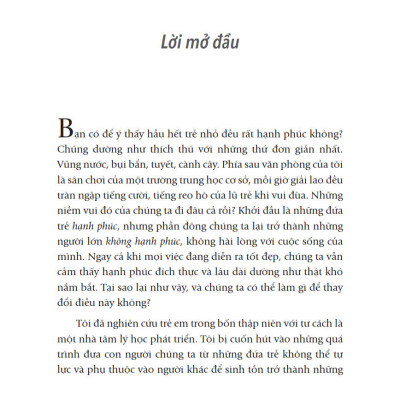 Cội Nguồn Của Hạnh Phúc