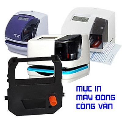 Mực in máy đóng công văn, máy đóng giờ, ghi nhận thời gian sử dụng cho máy TP175/TP20/TP6/AP10/AP50 (hàng nhập khẩu)