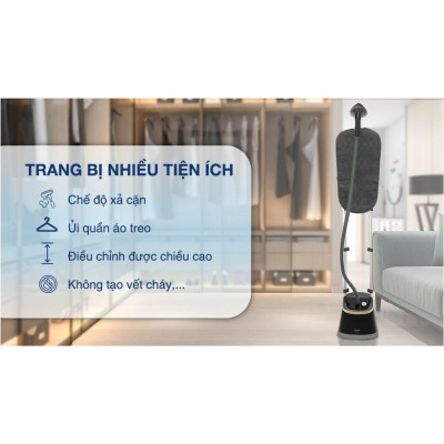 Bàn ủi hơi nước đứng Philips STE3170/80 2000W - Hàng Chính Hãng