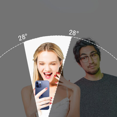 Kính Chống Nhìn Trộm Wiwu Iprivacy HD Anti - Peep cho Ip có Khung Trợ Dán cho Ip 13/ 13promax, chống vân tay - Hàng chính hãng