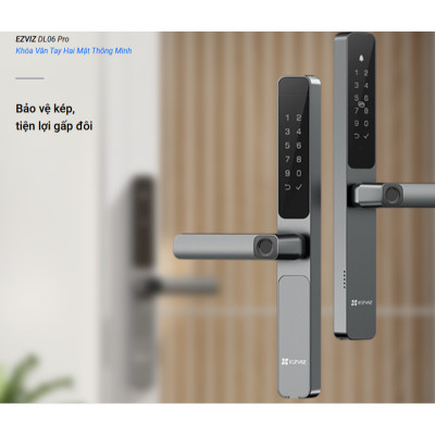 Khóa cửa thông minh cho cửa nhôm EZVIZ DL06 Pro - Hàng chính hãng