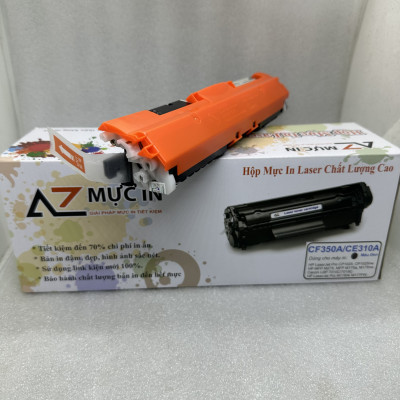 Bộ 4 màu hộp mực AZ 126A CE310/ CE311/ CE312/ CE313 dùng cho máy in Hp Cp 1025, CP 1025W, Canon LBP 7010C, 7018C - Hàng chính hãng