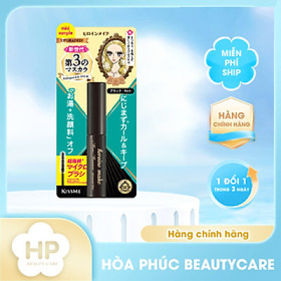 Mascara Làm Tơi Mi Không Trôi Kissme Heroine Make 1.8G ( Bản Mini )