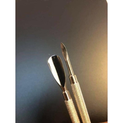 Cây Đẩy Da, Sủi Da, Lấy Khóe Móng Xịn Cỡ Lớn, Cạo Sơn Gel B281 Inox Không Gỉ Làm Nail Chuyên Nghiệp Nail Phương Miu Nữ Women