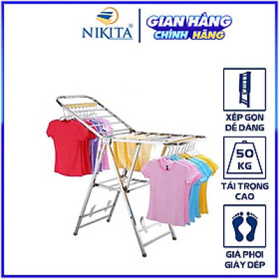 Giàn phơi để sàn Inox - Nhiều mẫu mã lựa chọn - Hàng chính hãng NIKITA 2024