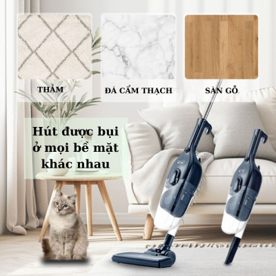 Máy hút bụi đa năng 2IN1 SOKANY SK13043 CÓ DÂY, công suất 2000W lực hút siêu mạnh, siêu sạch, đánh bay mọi bụi bẩn - HÀNG CHÍNH HÃNG