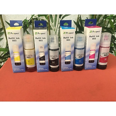 Mực 003 Prospect Ecotank dùng cho máy in Epson L1110 / L3110 / L3150 / L1210 / L3210 / L1250 / L3250 - hàng chính hãng