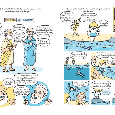 Truyện Tranh Triết Học Cho Trẻ Em, Và Cả… Cho Người Lớn - Các Nhà Hiền Triết Bất Kham