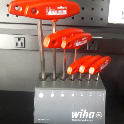Bộ tay vặn lục giác chữ T Wiha 00953