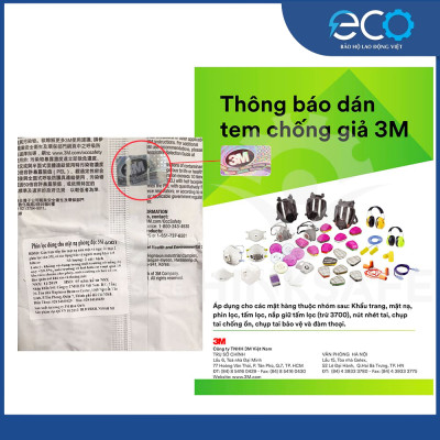 Phin lọc than hoạt tính 3M 6006 lọc hơi hữu cơ, Amoniac, Methilamin, Formaldehit và HF dùng cho mặt nạ phòng độc 3M