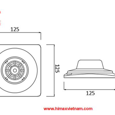 Chuông điện hi max HR208-S
