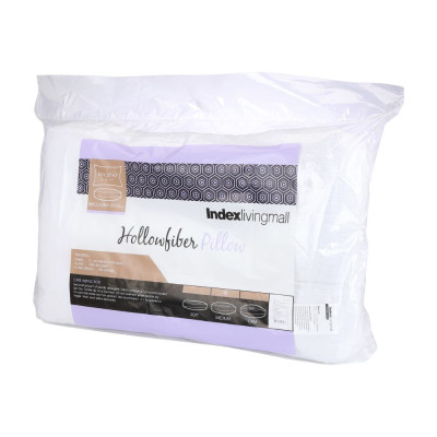 Gối nằm PRIME vải sợi tổng hợp siêu mềm mịn hỗ trợ giấc ngủ ngon, thiết kế đơn giản vỏ trắng không họa tiết | Index Living Mall - Phân phối độc quyền tại Việt Nam