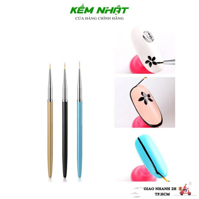 Bộ 3 Cây Vẽ Nét - Cọ Râu Vẽ Nail