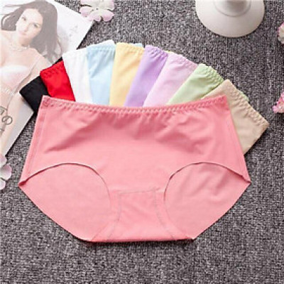 COMBO 10 CHIẾC QUẦN LÓT NỮ SU TRƠN TỪ 45-55KG