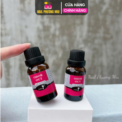 Khử Mùi Lưu Huỳnh Odor Out Làm Nail 15ml, Dung Dịch Thần Kỳ An Toàn Cho Thợ Nail, Hương Kẹo Dễ Chịu, Khử Mùi Hiệu Quả Women Nữ