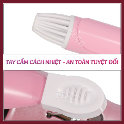 Máy uốn tóc Kemei KM-219 cao cấp điều chỉnh 2 mức nhiệt phù hợp sử dụng mọi tình trạng tóc tạo nhiều kiểu tóc uốn xoăn, uốn lọn sóng, uốn cụp - Hàng chính hãng