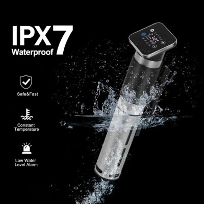 Máy nấu chậm Sous Vide BioloMix SV-9008 màn hình LED điều khiển kết nối qua app điện thoại - Hàng Nhập Khẩu