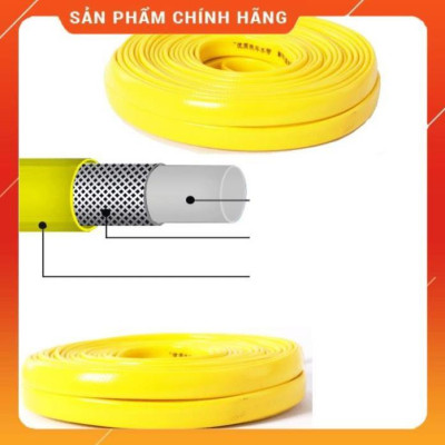 ️ Bộ dây vòi xịt nước rửa xe, tưới cây , tăng áp 3 lần, loại 7m, 10m 206236 đầu đồng,cút đồng,