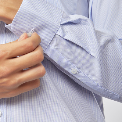 Áo sơ mi tay dài-V18-014504-BL1