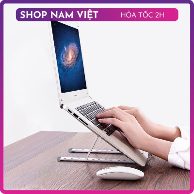 Giá Đỡ Đế Nhôm Tản Nhiệt Z15 Cho Laptop Điều Chỉnh 9 Nấc - Hàng Chính Hãng