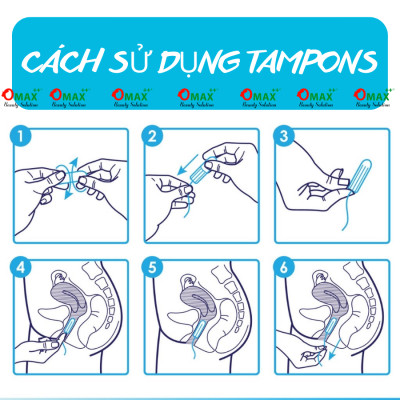 Băng Vệ Sinh Tampon Ob - Siêu Thấm Hút - Nhỏ Gọn - Dạng Nút - Nhập Khẩu Đức - Đủ Size Giọt Tampons Ob