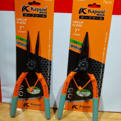 Bộ Kìm Mở Phe Kapusi Japan 7 Inch/175mm - Thiết Kế Tiện Lợi, Tay Cầm Bọc Nhựa