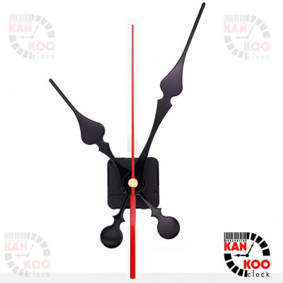 Máy Đồng Hồ Treo Tường KIM TRÔI XỊN SUZUKI Bánh Xe Đen – Kèm Bộ Kim Dài 22.2cm – Bảo Hành 5 Năm