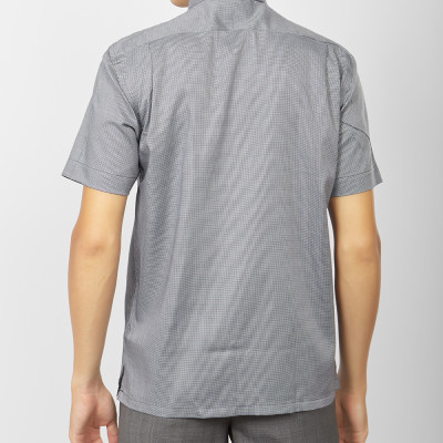 Áo sơ mi nam tay ngắn-V46-014525-GY5
