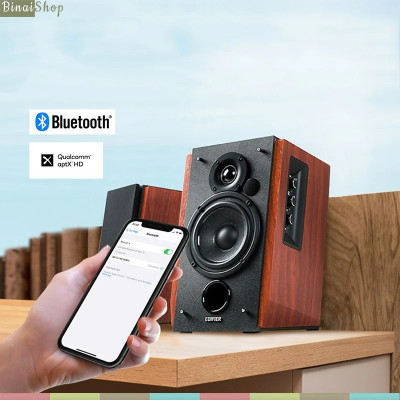 Edifier R1700BTs - Loa Bookself Kiểm Âm, Bluetooth 5.0 / RCA Kép / Sub Out, Công Suất 66W - Hàng chính hãng