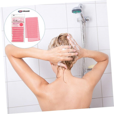 Khăn tắm tạo bọt mịn Okazaki Medium 21x100cm - Hàng Nội Địa Nhật Bản