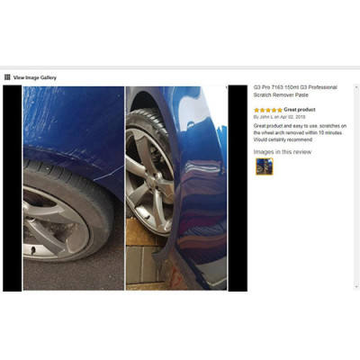 Lơ loại bỏ vết trầy và bảo vệ bề mặt sơn Ô tô, Xe máy G3 Pro Cut % Wax 