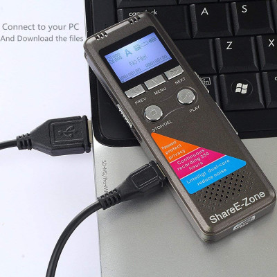 SOAIY Máy Ghi Âm Chuyên Nghiệp Cao Cấp A700 Bộ Nhớ Trong 32GB - Digital Voice Recorder - Hàng Nhập Khẩu