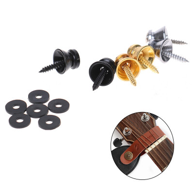 Cặp Nút Đeo Dây Đàn Guitar Nhỏ | Thép Không Rỉ