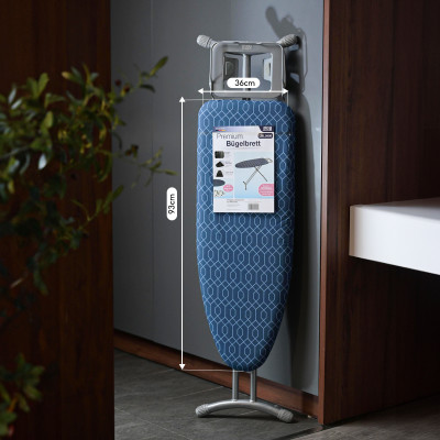 Bàn để ủi, cầu là quần áo dạng đứng với khung bằng thép thêm tấm lót thay thế LEBENLANG LBL3636 - hàng chính hãng