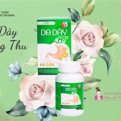 Viên Uống Dạ Dày HT đau thượng vị, ợ hơi, ợ chua, chướng bụng, HP