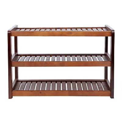 Kệ Giày Dép 3 Tầng Rộng 45cm (Nâu)