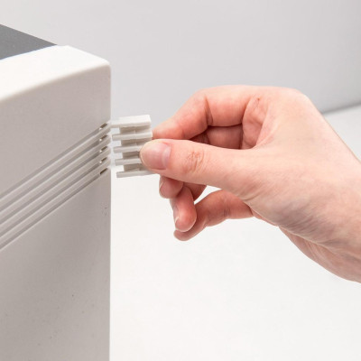 Tủ tài liệu 5 ngăn Deli - Màu Ghi - 1 chiếc - E8855