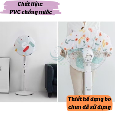 Bọc Bảo Vệ Lồng Quạt Hoa Văn Dễ Thương Áo Bọc Quạt Đứng Họa Tiết Ngộ Nghĩnh Vỏ Quạt Vải Lưới Chống Bụi Trang Trí Bọc Che Lồng Quạt Chống Bụi 45cm Áo Quạt In Hình Đáng Yêu – Chống Bụi, Trang Trí Nhà Cửa
