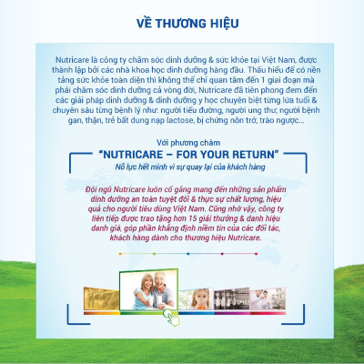 Sữa bột Nutricare Colos 24h Grow Plus 2+ giúp trẻ phát triển toàn diện (850g)