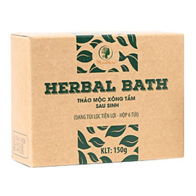 Thảo mộc xông tắm sau sinh Wonmom 150Gr (6 Túi /hộp)