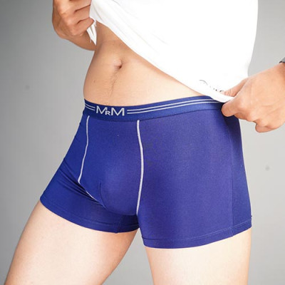 Combo 4 quần lót nam Boxer Bamboo Organic mềm mịn thoáng mát thấm hút mồ hôi MRM Manlywear - Màu Ngẫu Nhiên