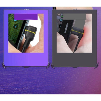 Ugreen UG20104us307TK 2m 5A bẻ góc 90 độ cáp Sạc nhanh 3.0 USB A ra Type C - HÀNG CHÍNH HÃNG