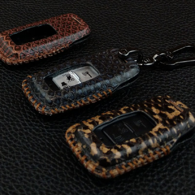 Bao da chìa khóa handmade Vision, SH, Air Blade da rắn - hàng chính hãng