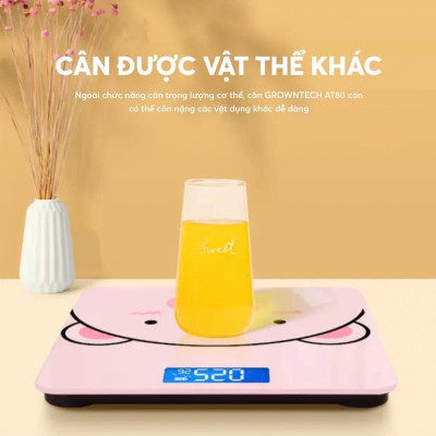  Cân Sức Khỏe  gia đình , cân điện tử có đèn Led ,    là sản phẩm rất cần thiết cho mọi gia đình 