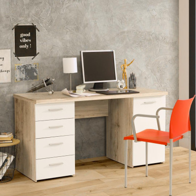 Bàn để máy tính gỗ công nghiệp SMLIFE Daisy