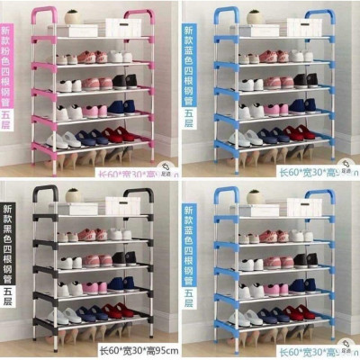 Kệ Giày Dép 5 Tầng Cao Cấp (Giao Màu Ngẫu Nhiên)