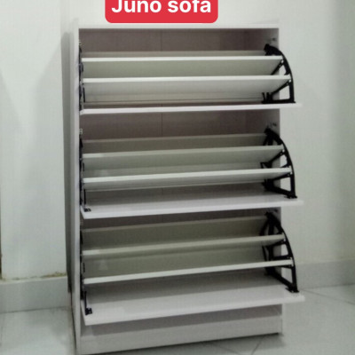 Tủ đựng giày thông minh (3 cánh vân sồi) - TG80-01