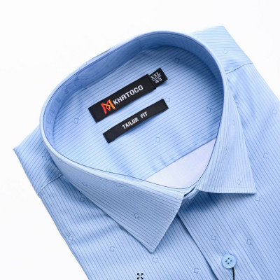 Áo sơ mi tay dài Khatoco (S-->4XL)